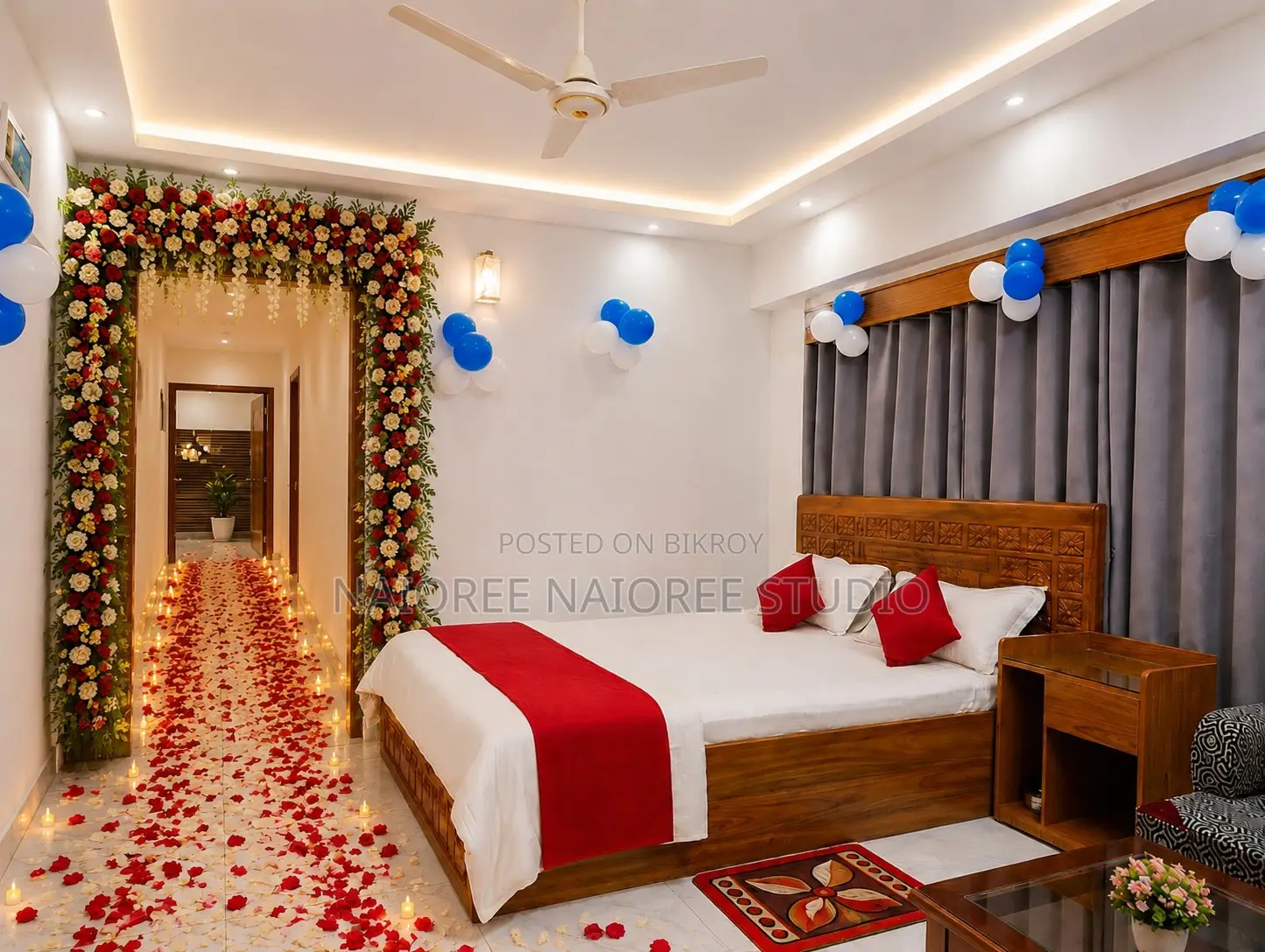 Furnished 2-Bedroom Apartment in Naioree Studio, Cox's Bazar Sadar for Rent