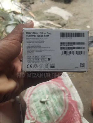 Xiaomi Redmi Note 12 128 GB Black