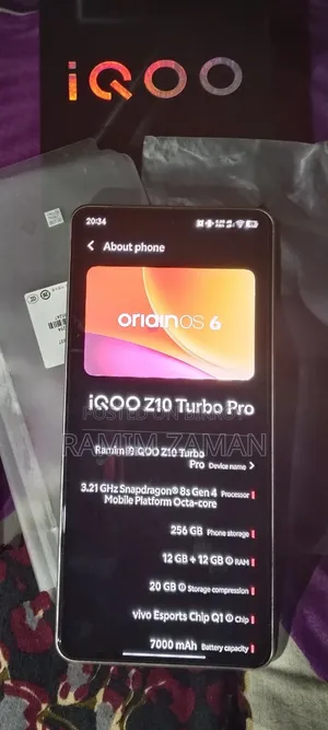iQOO Z10 256 GB Gold