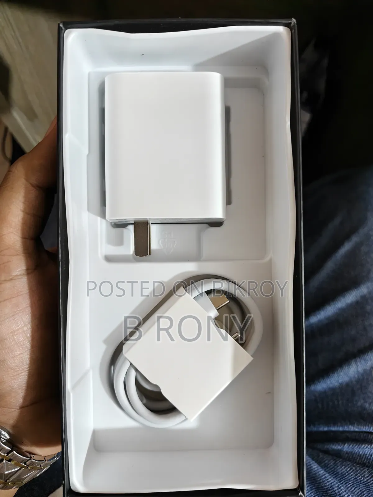 Vivo FlashCharge 100W Original Charger + Cable — Brand New
