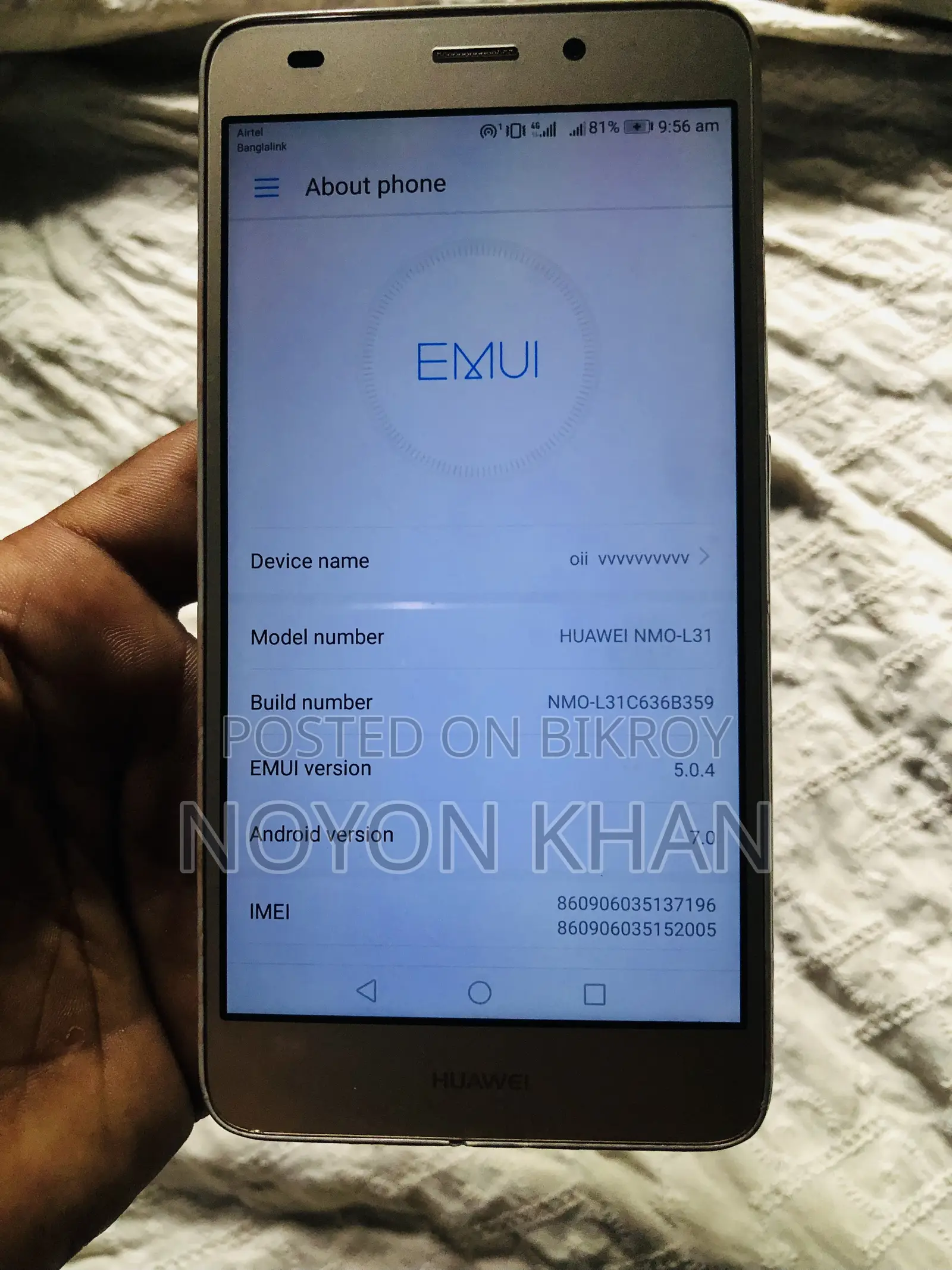 Huawei 32 GB Gold