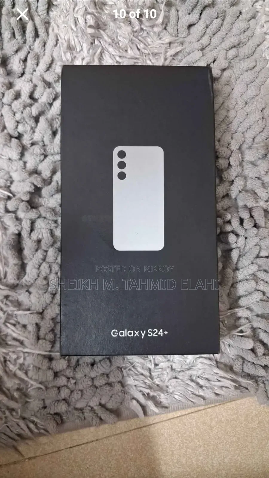 স্যামসাং গ্যালাক্সি এস২৪ প্লাস ৫১২ জিবি গ্রে