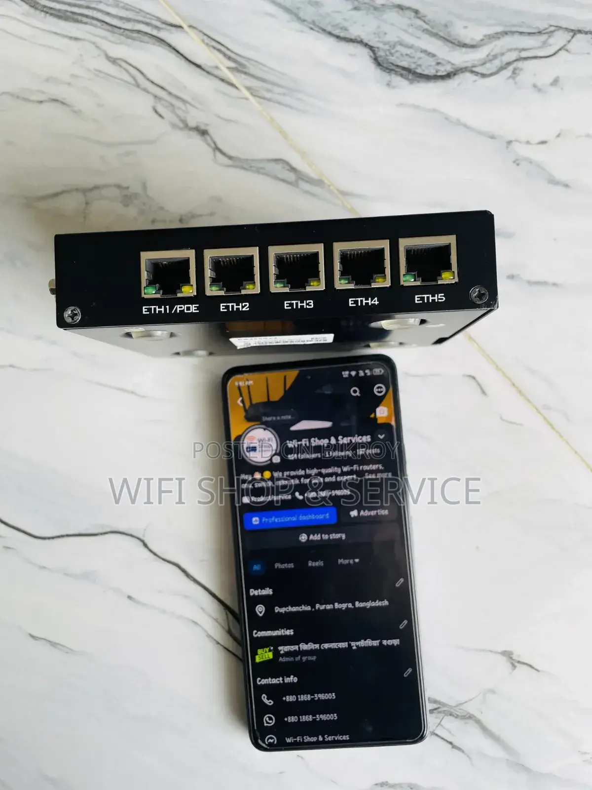 Mikrotik Rb 450gx4 Router