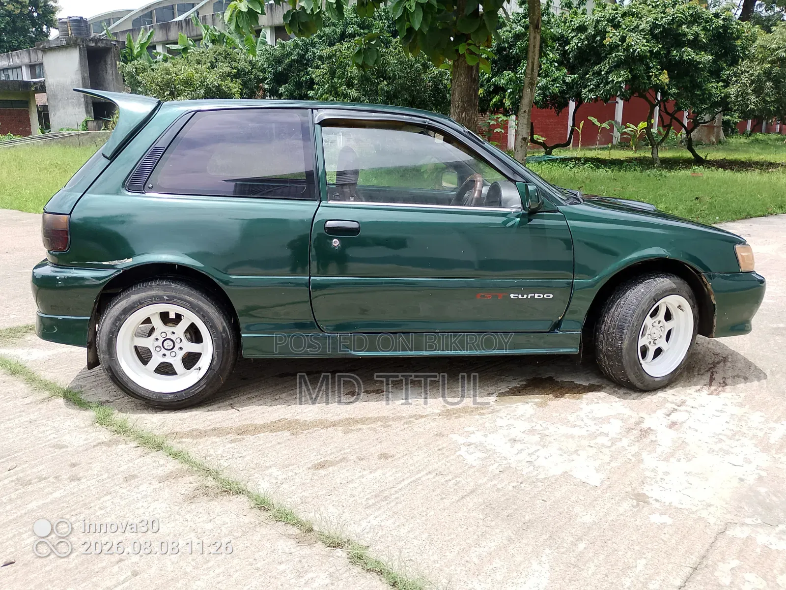 Toyota Starlet 1993 Green
