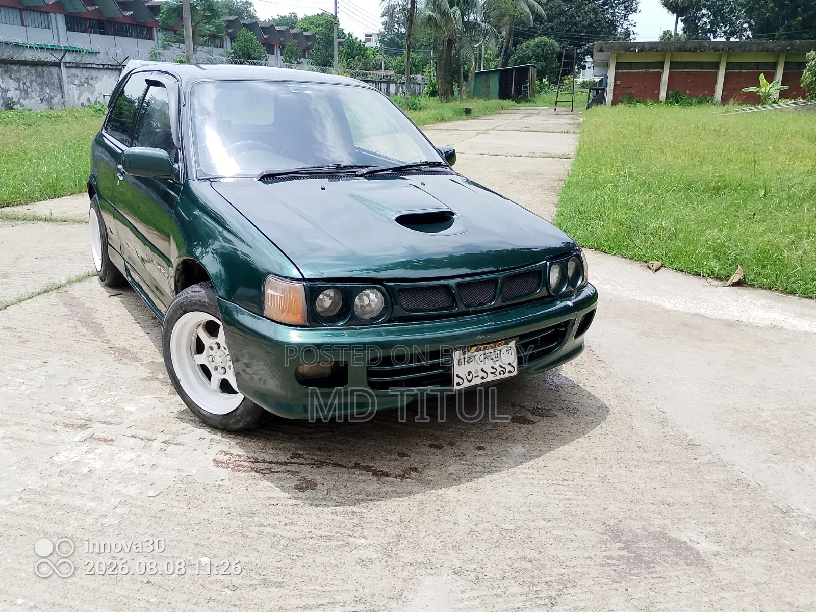Toyota Starlet 1993 Green