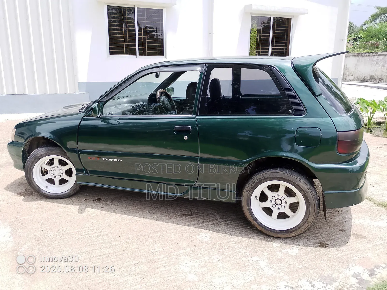 Toyota Starlet 1993 Green