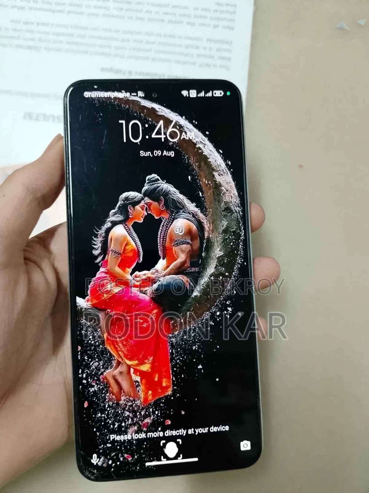 Symphony Helio 80 128 GB Gray