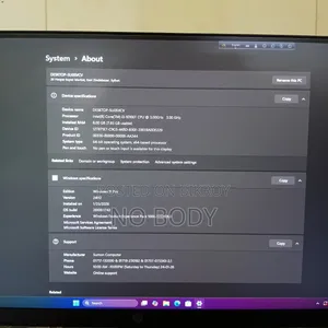 Desktop Computer Gigabyte 8GB Intel Core I3 SSD 256GB