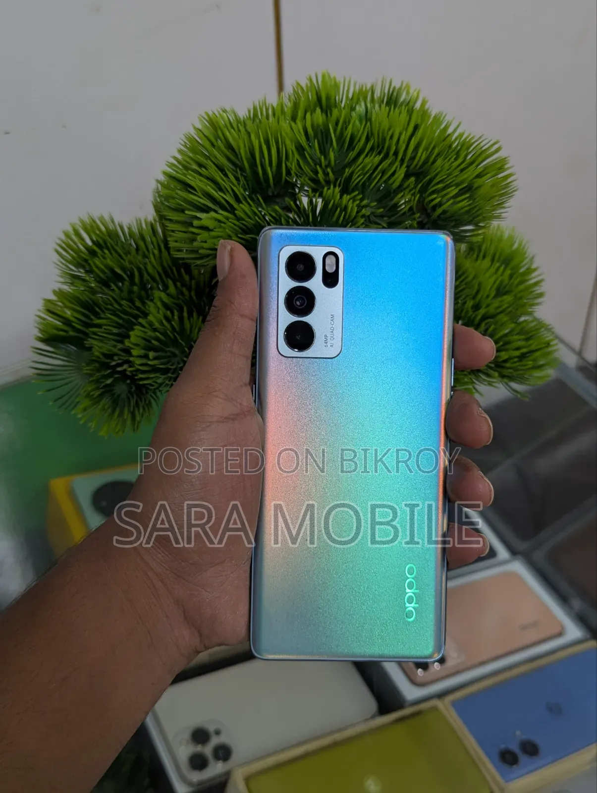 অপো রেনো ৬ প্রো ৫জি ২৫৬ জিবি ব্লু