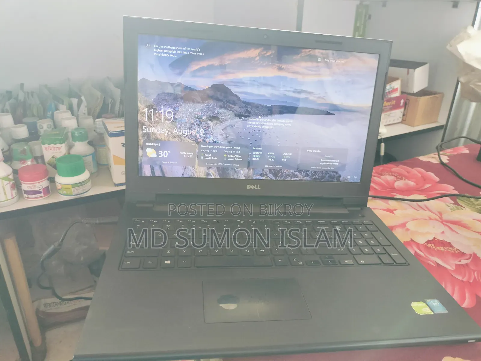 Laptop Dell Inspiron 3542 4GB Intel Core i3 SSD 256GB