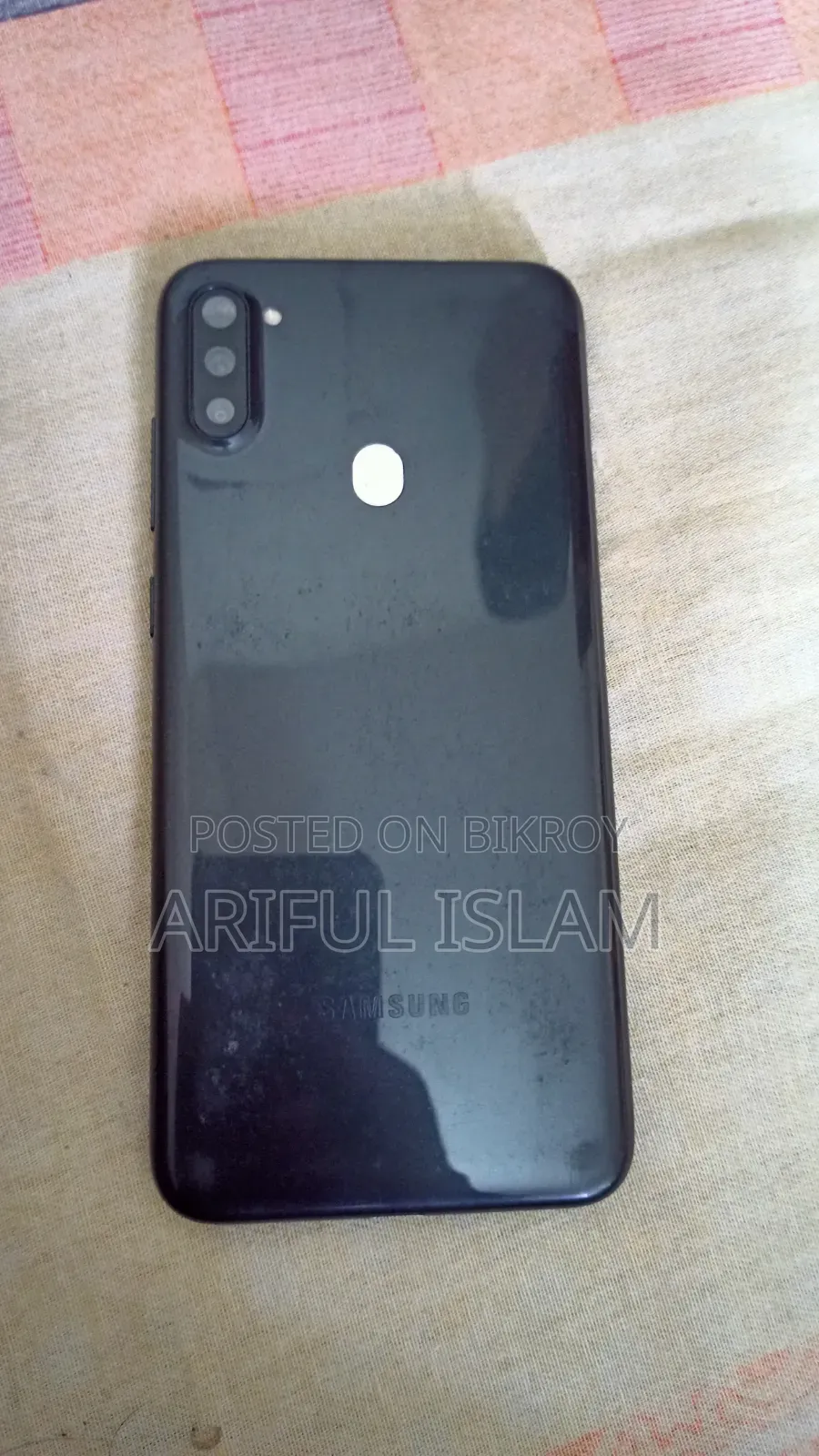 স্যামসাং গ্যালাক্সি এ১১ ৩২ জিবি ব্ল্যাক