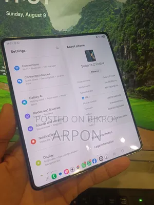 স্যামসাং গ্যালাক্সি জেড ফোল্ড৪ ২৫৬ জিবি গ্রে