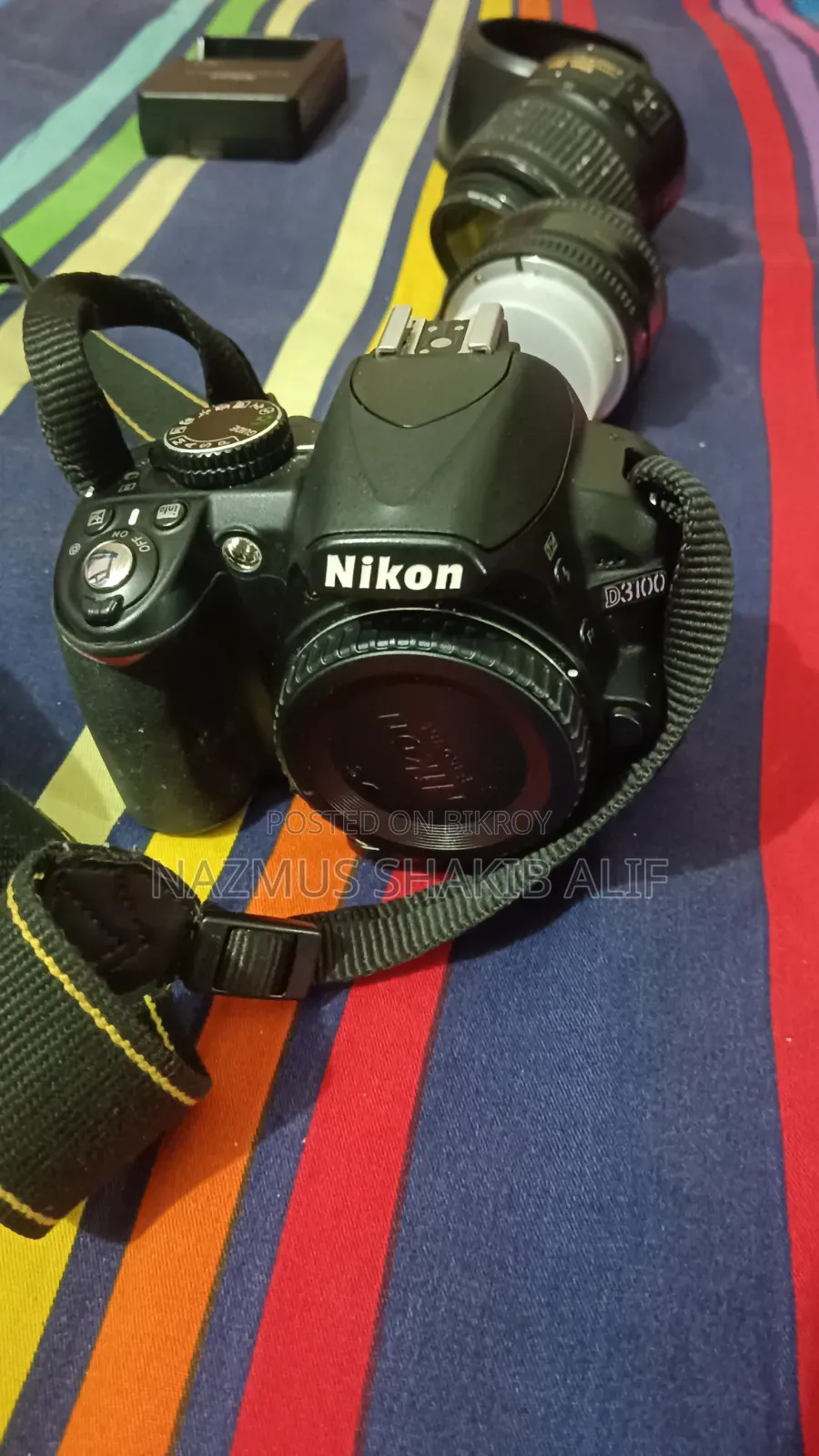 DSLR Camera With 2 Lenses