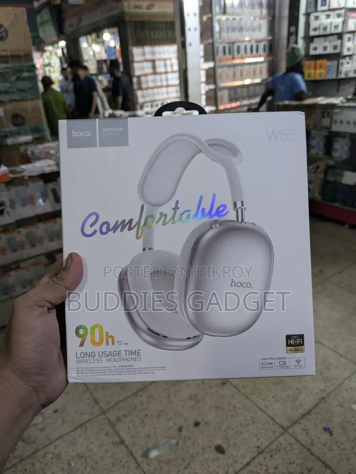 Hoco W55 Comfortable Wireless Headphones