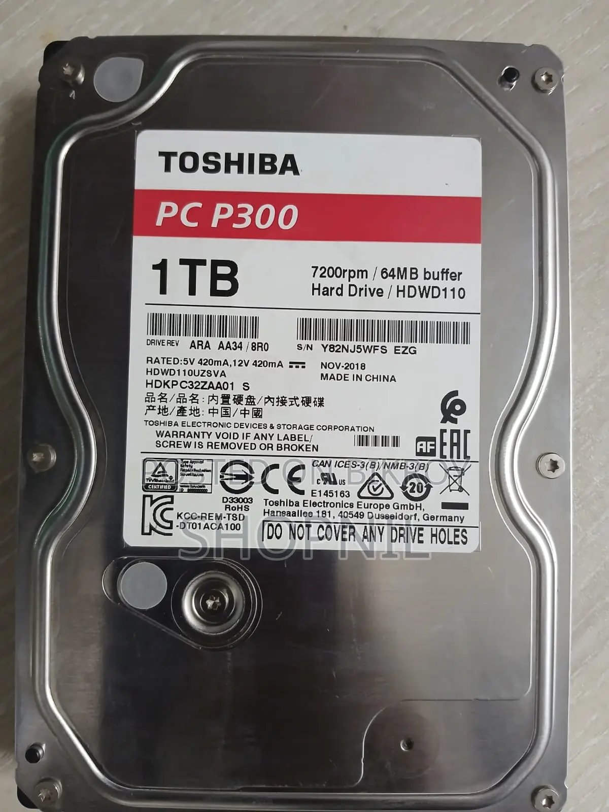 Computer Desktop HDD