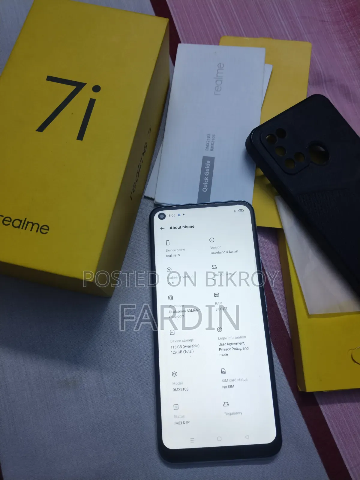 Realme 7i 128 GB Blue
