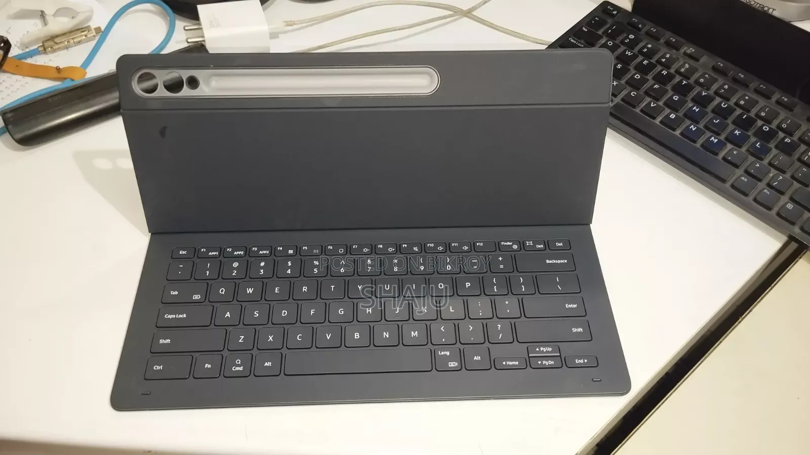 Samsung - Galaxy Tab S9 Ultra Book Cover Keyboard Slim