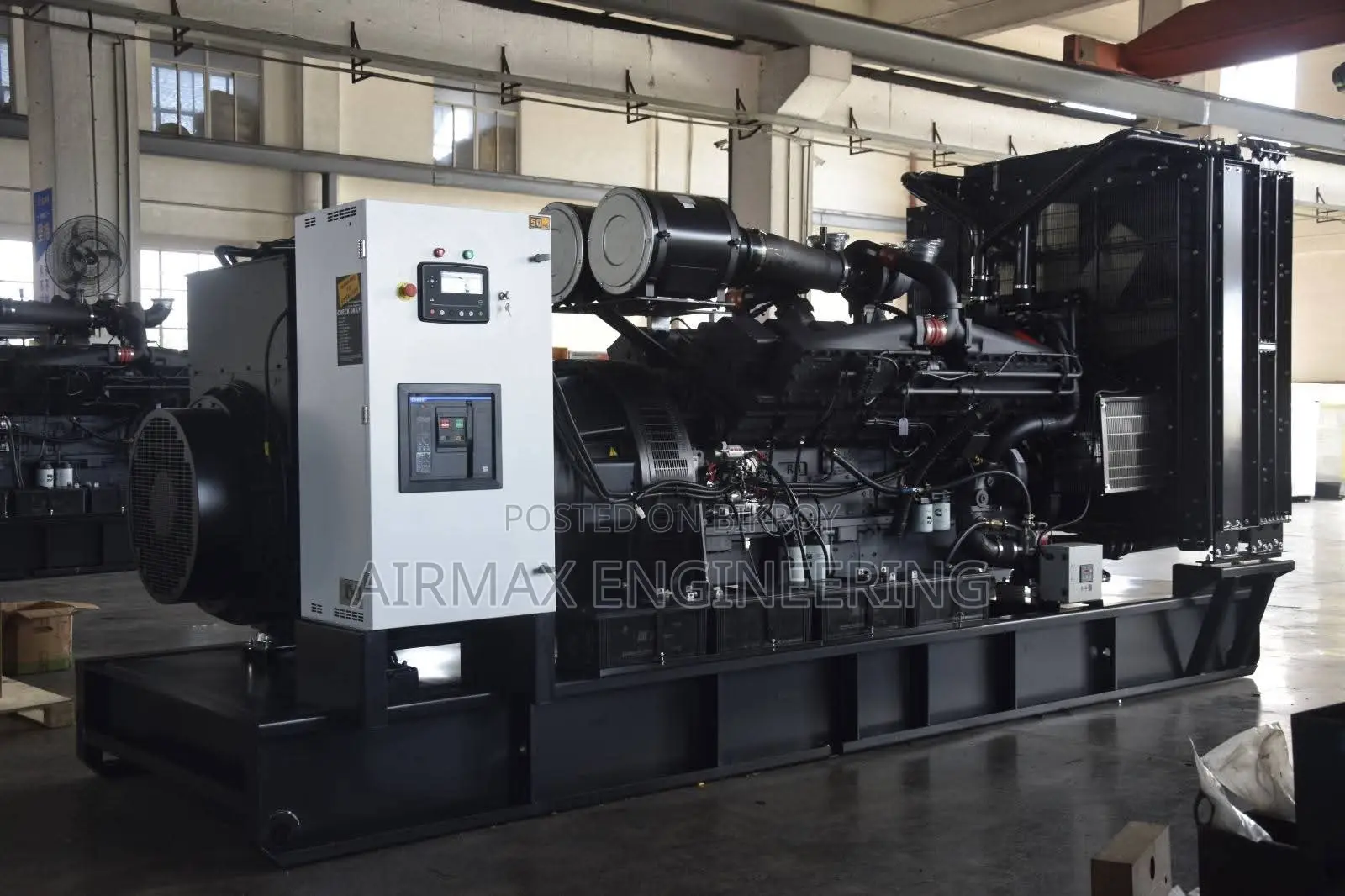 New Cummins Open 300 kVA / 240 kW Diesel Generator