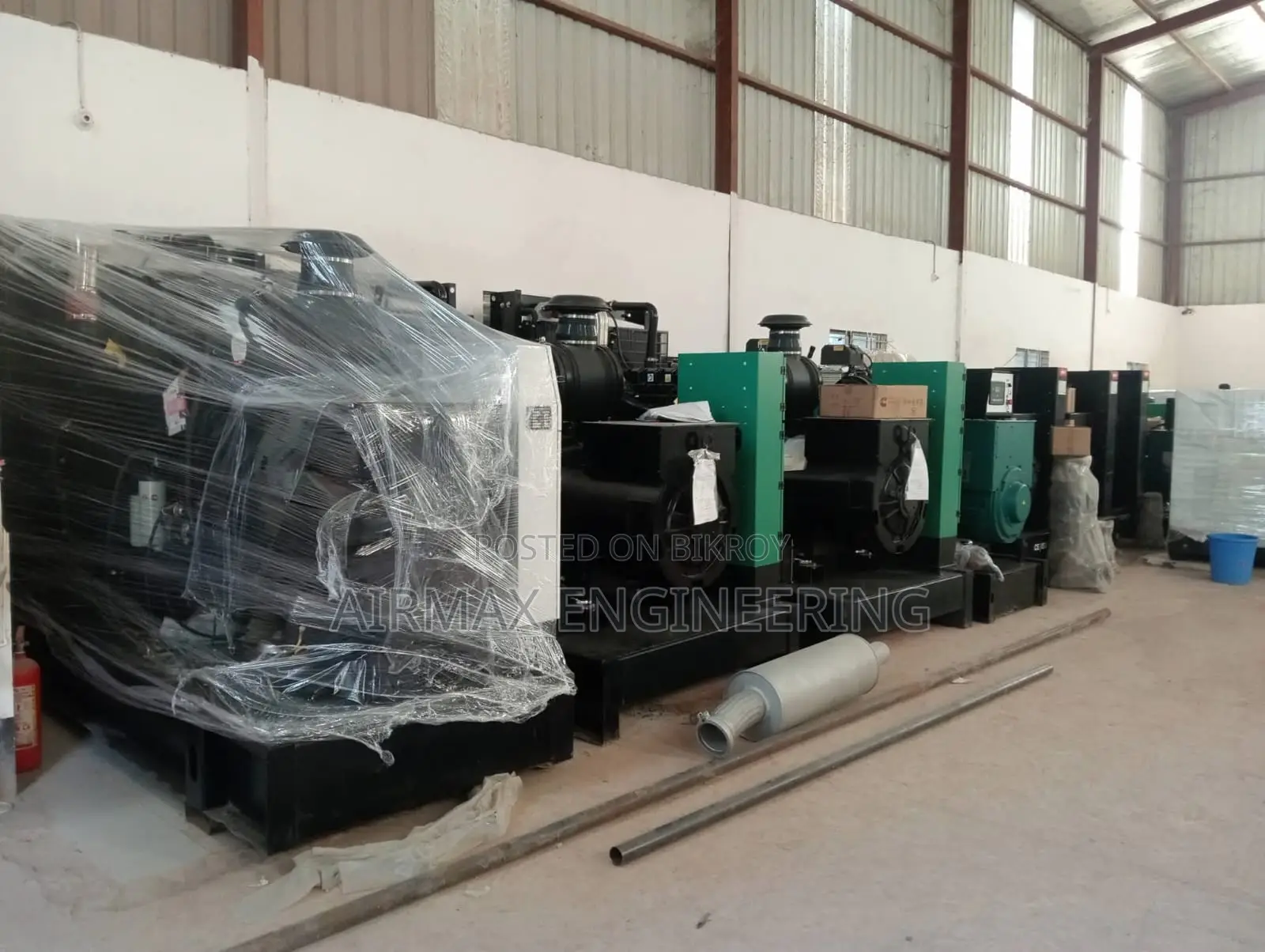 New Cummins Open 300 kVA / 240 kW Diesel Generator