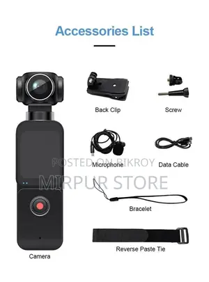 DGS Pocket Action Camera OX3