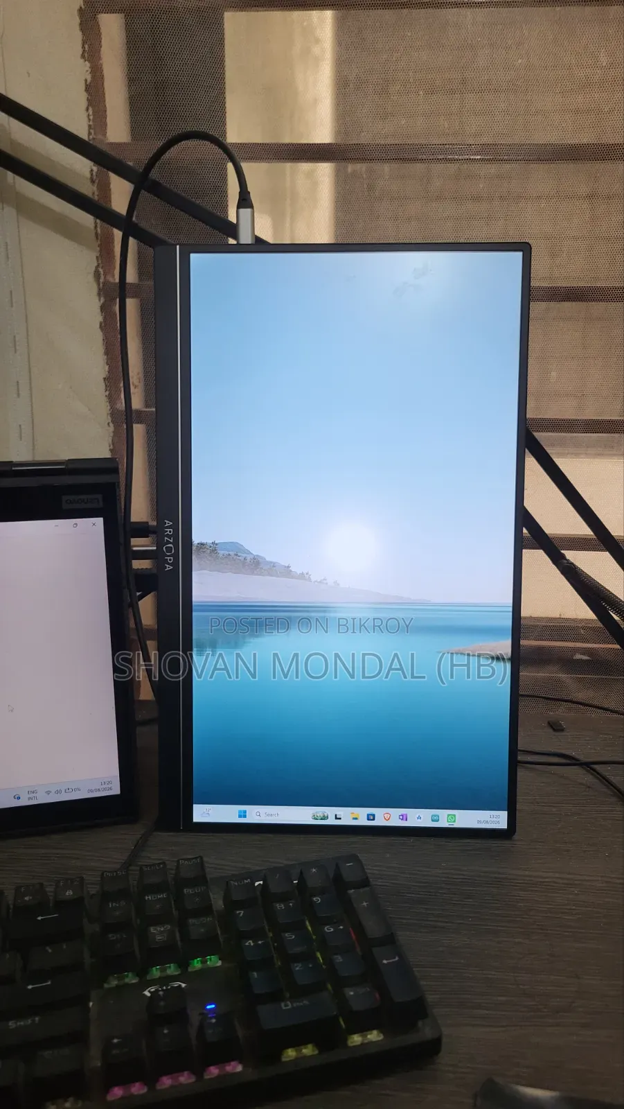 আরজোপা এ১ পোর্টেবল মনিটর