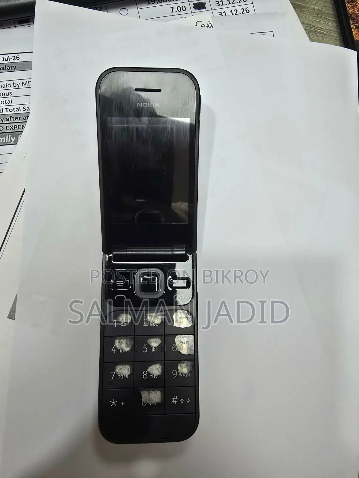Nokia 2720 Flip 512 GB Black