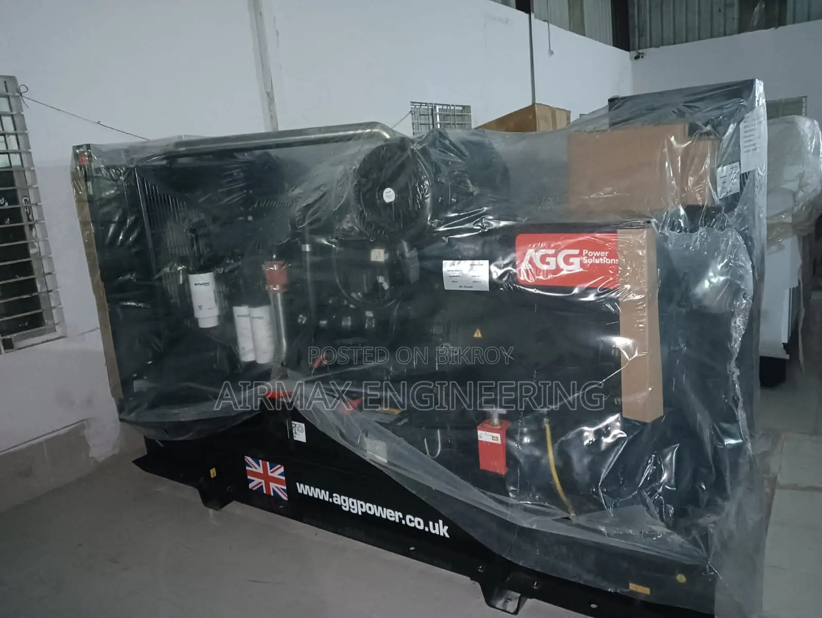 Perkins Open 150 kVA / 120 kW Diesel Generator