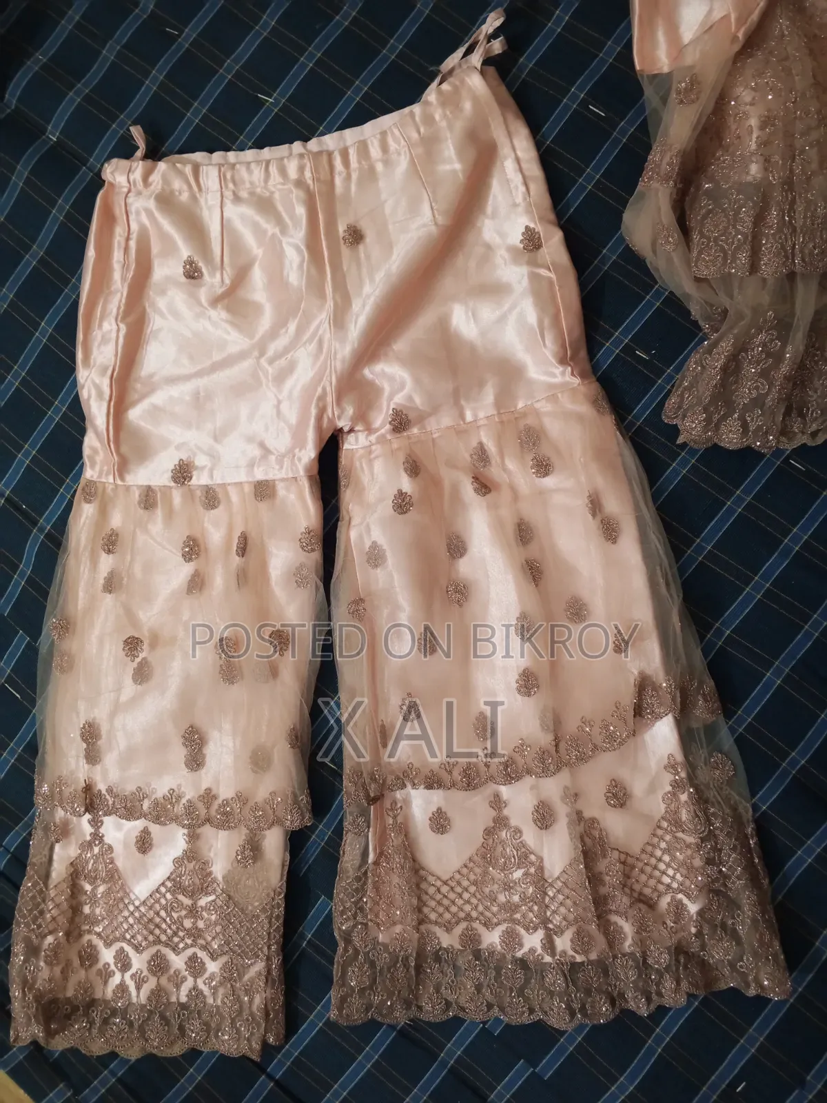Pakistani Style Gharara or Lehenga Set