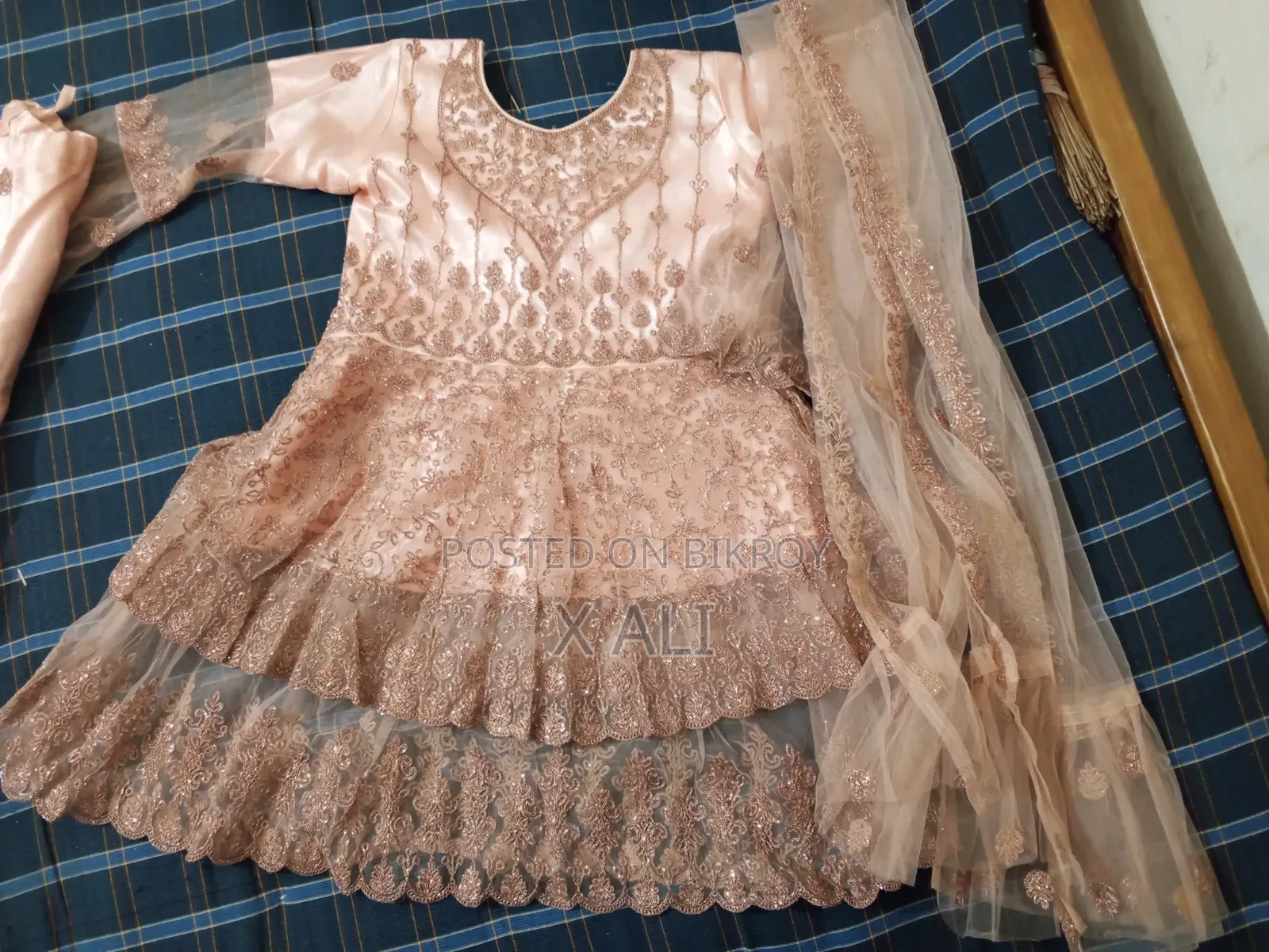 Pakistani Style Gharara or Lehenga Set