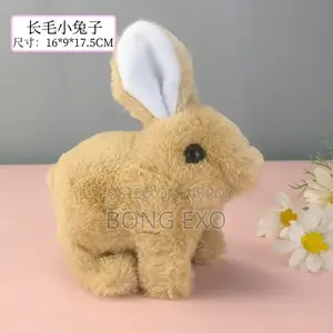 Realistic Rabbit Toy That Walks, Makes Sounds, and Has Movable Ears.