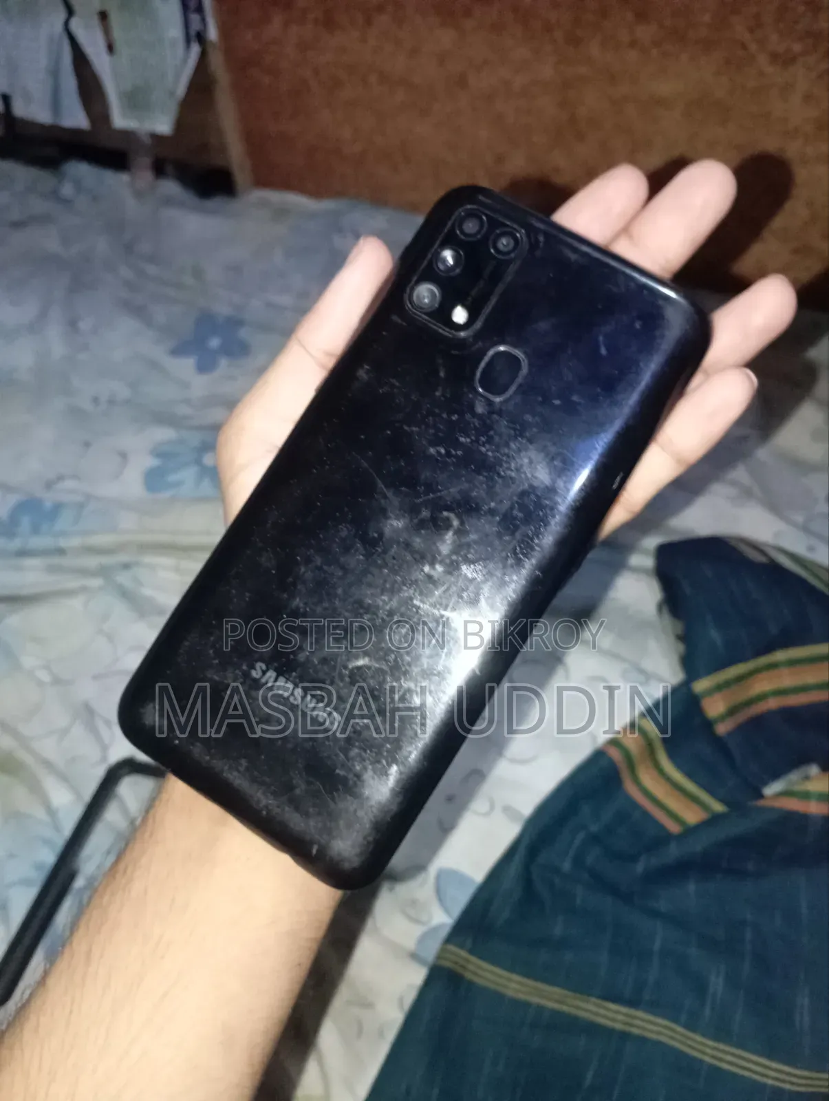 স্যামসাং গ্যালাক্সি এম৩১ ১২৮ জিবি কালো