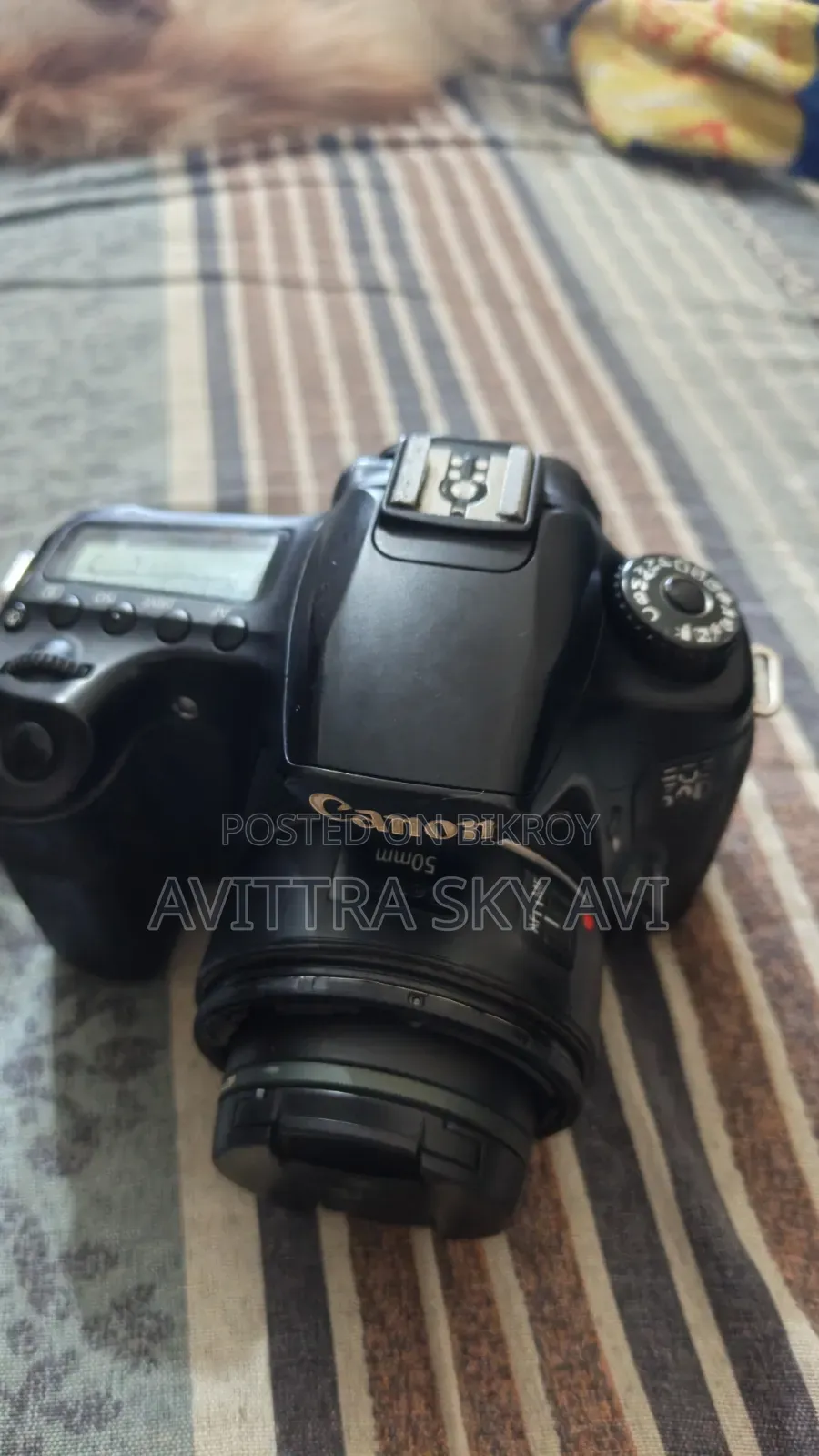 Canon 60d Camera With 50mm Prime Lens