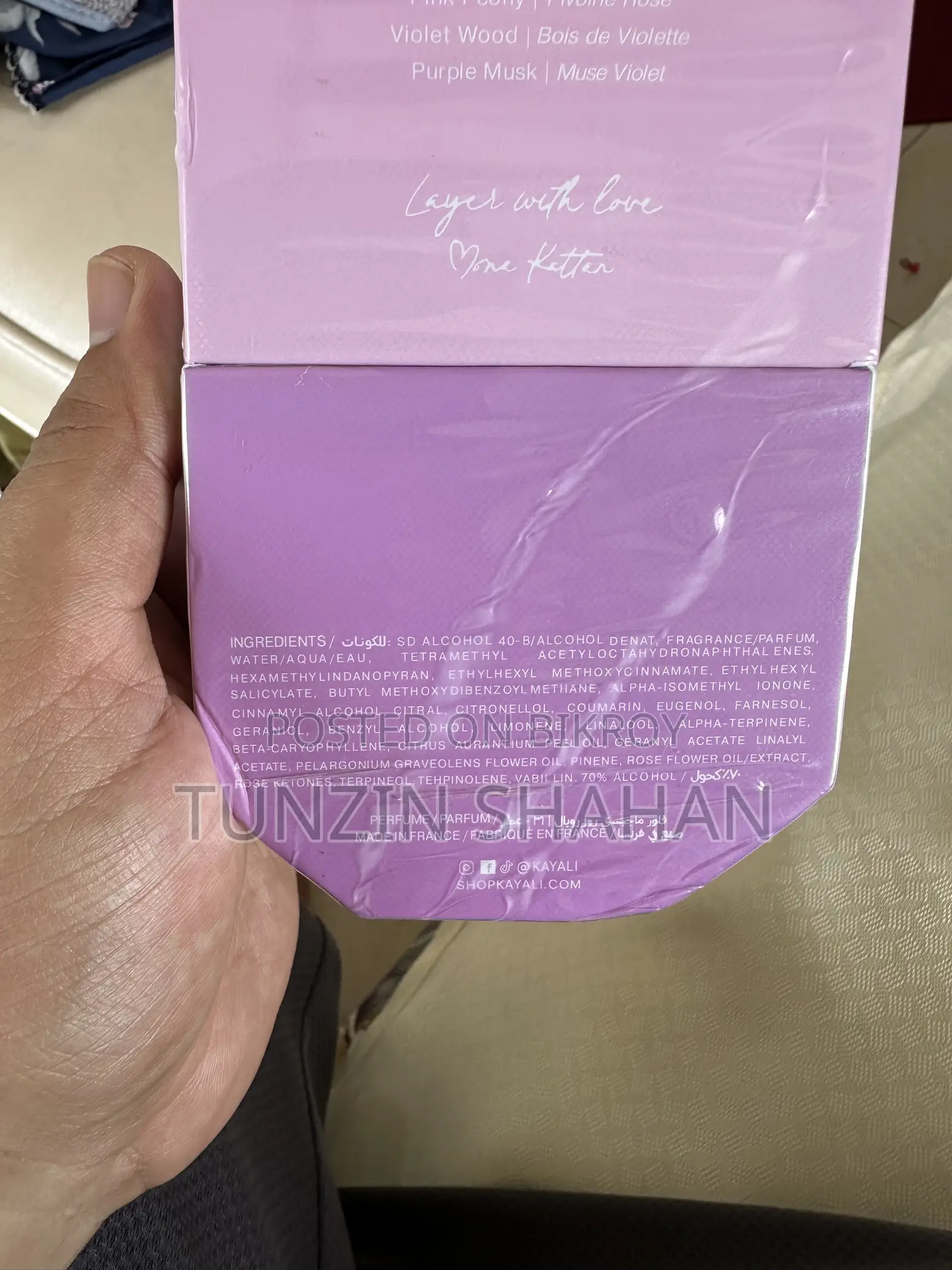 Perfumes and Love