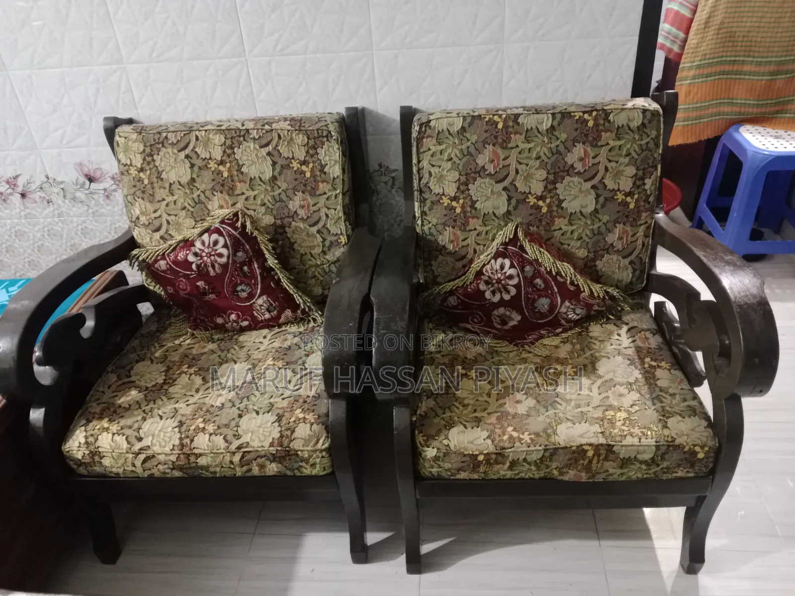 অরজিনাল সেগুন কাঠের সোফা