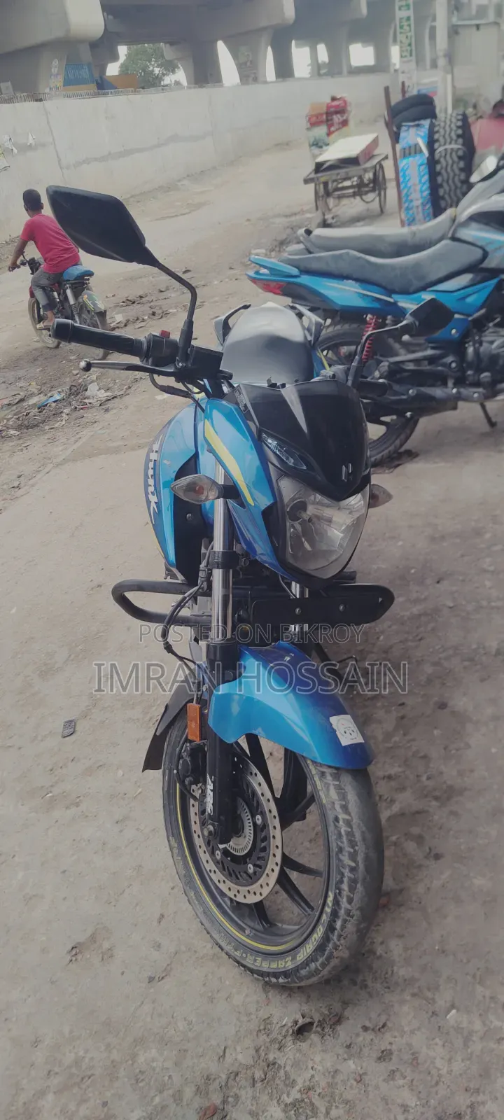 Hero Hero Hunk 150R Dual Disc ABS 2021 Blue