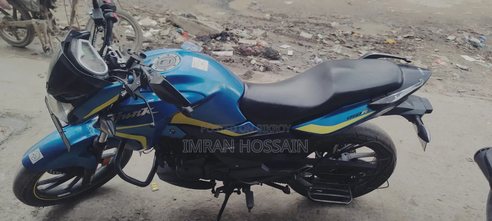 Hero Hero Hunk 150R Dual Disc ABS 2021 Blue