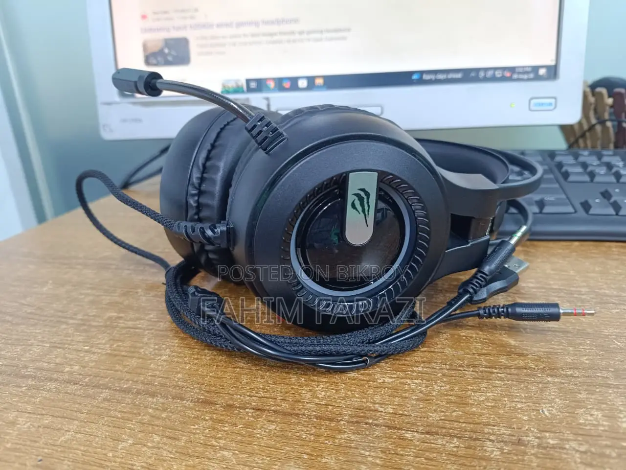 RGB Gaming Headphone Havit H2040D