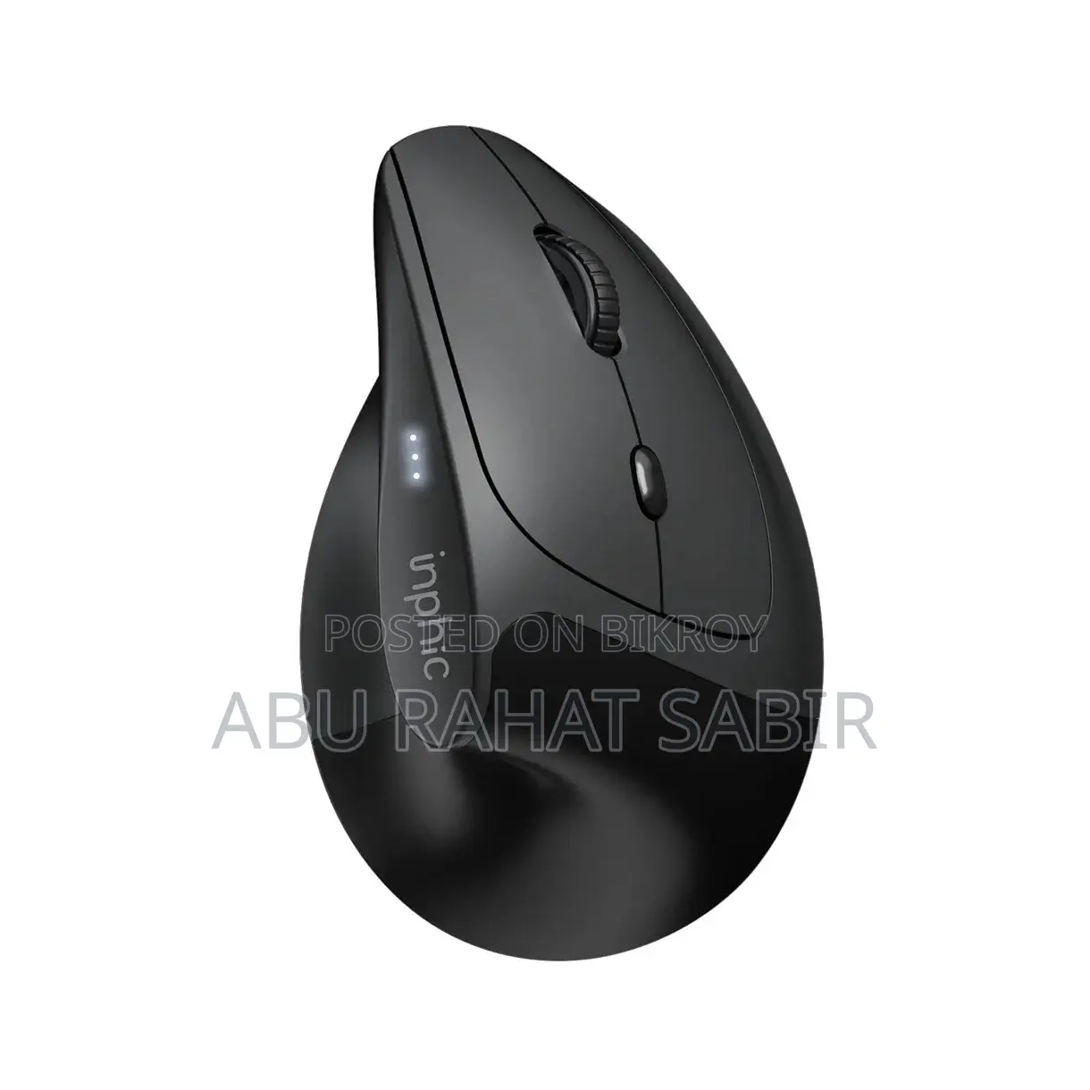 Inphic X9 Pro Vertical Ergonomic Tri-Mode Wireless Mouse