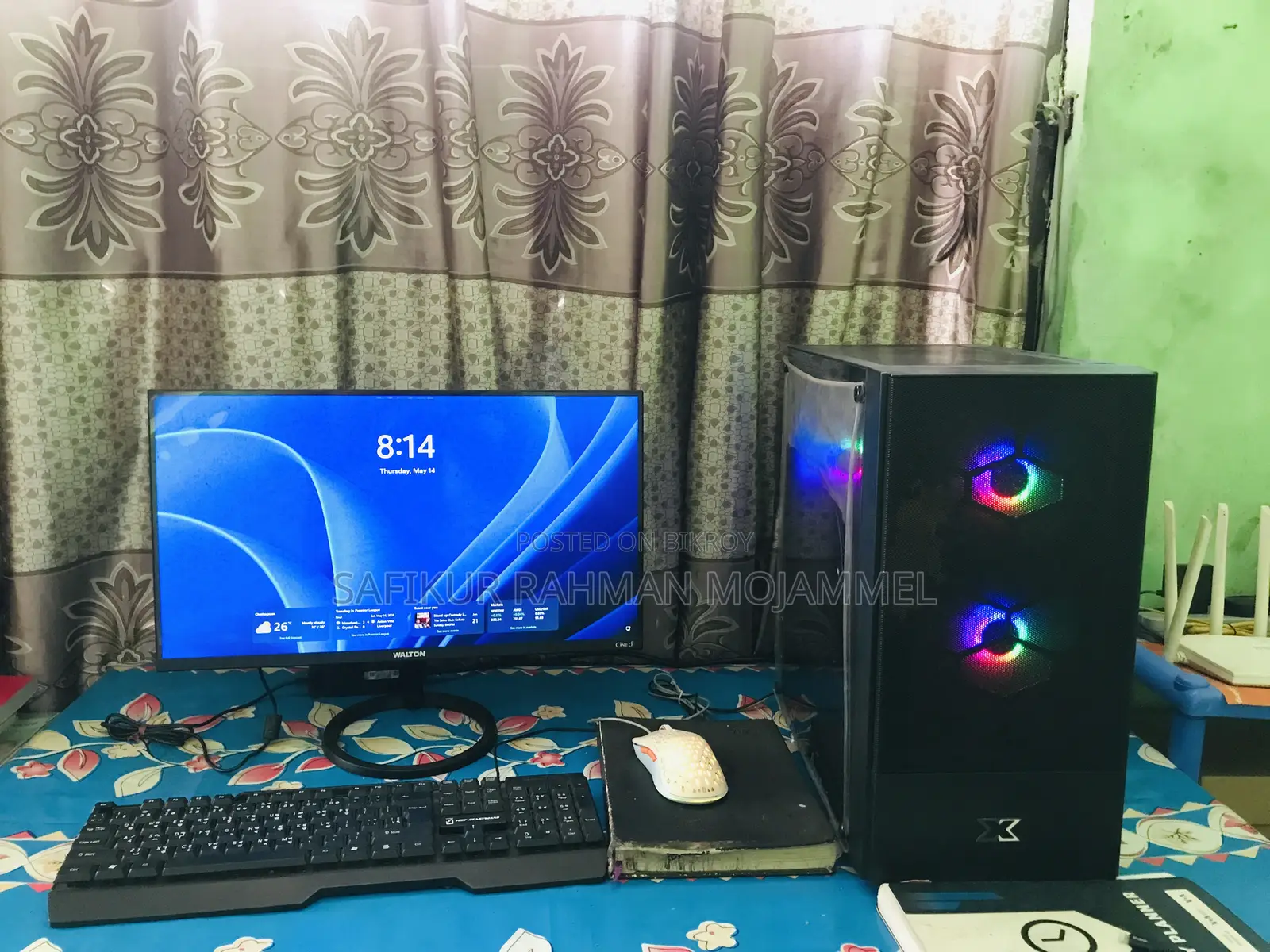 Desktop Computer Gigabyte 8GB Intel Core I3 SSD 256GB