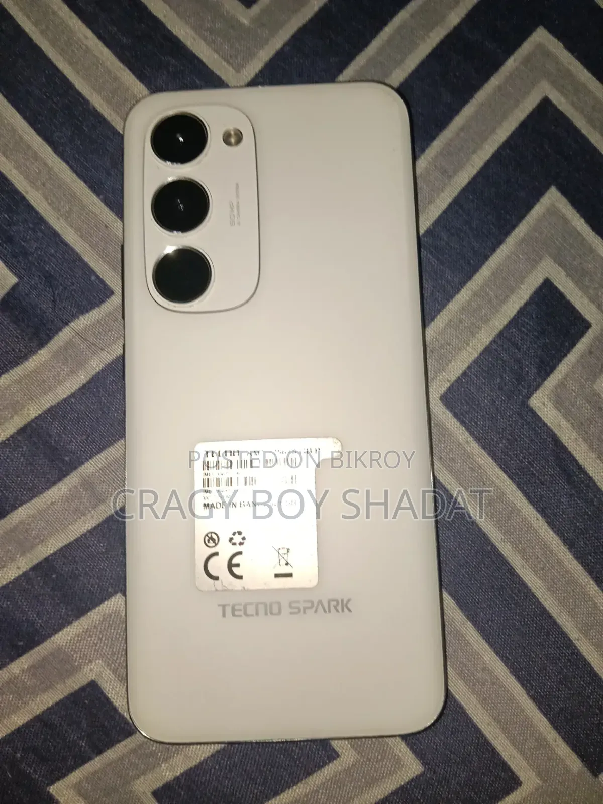 New Tecno Spark 40 Pro+ 256 GB White