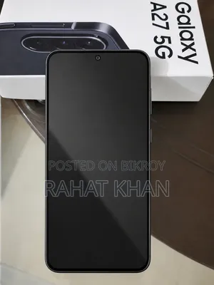 নতুন স্যামসাং গ্যালাক্সি এ২৭ ১২৮ জিবি কালো