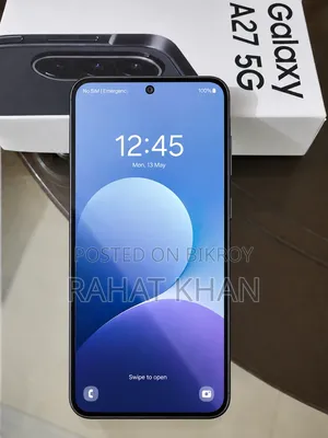 নতুন স্যামসাং গ্যালাক্সি এ২৭ ১২৮ জিবি কালো