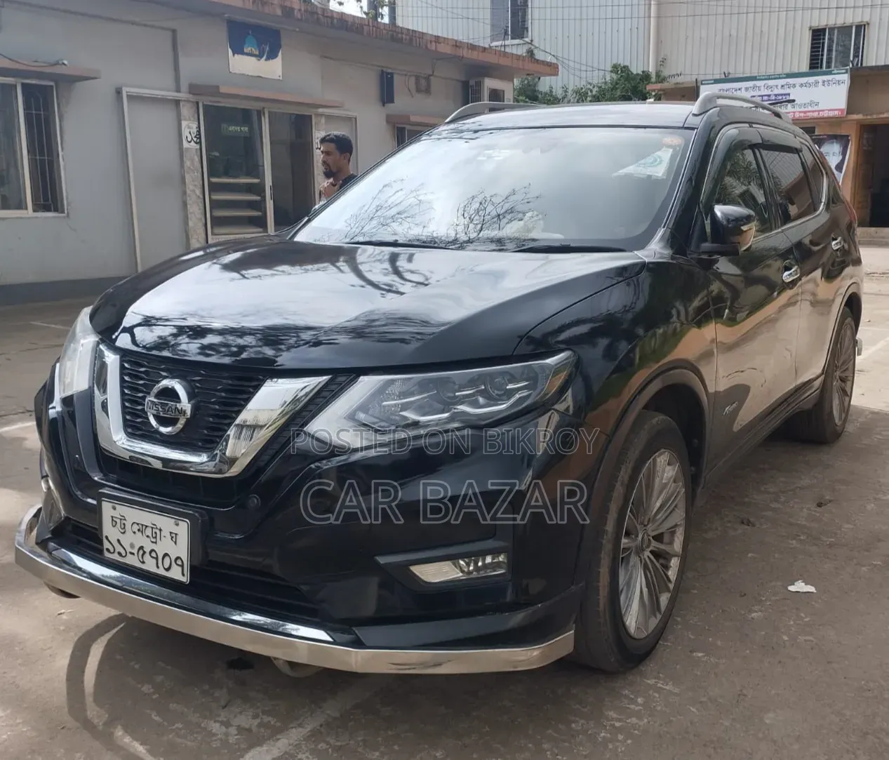 Nissan X-Trail 2.0 Hybrid Four-Wheel Drive 2018 Black