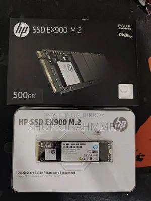 HP Ex900 SSD 500gb