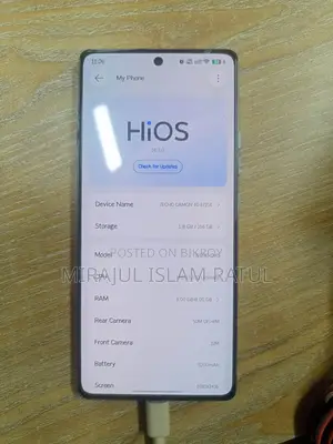 টেকনো ক্যামন ৪০ ২৫৬ জিবি ব্লু