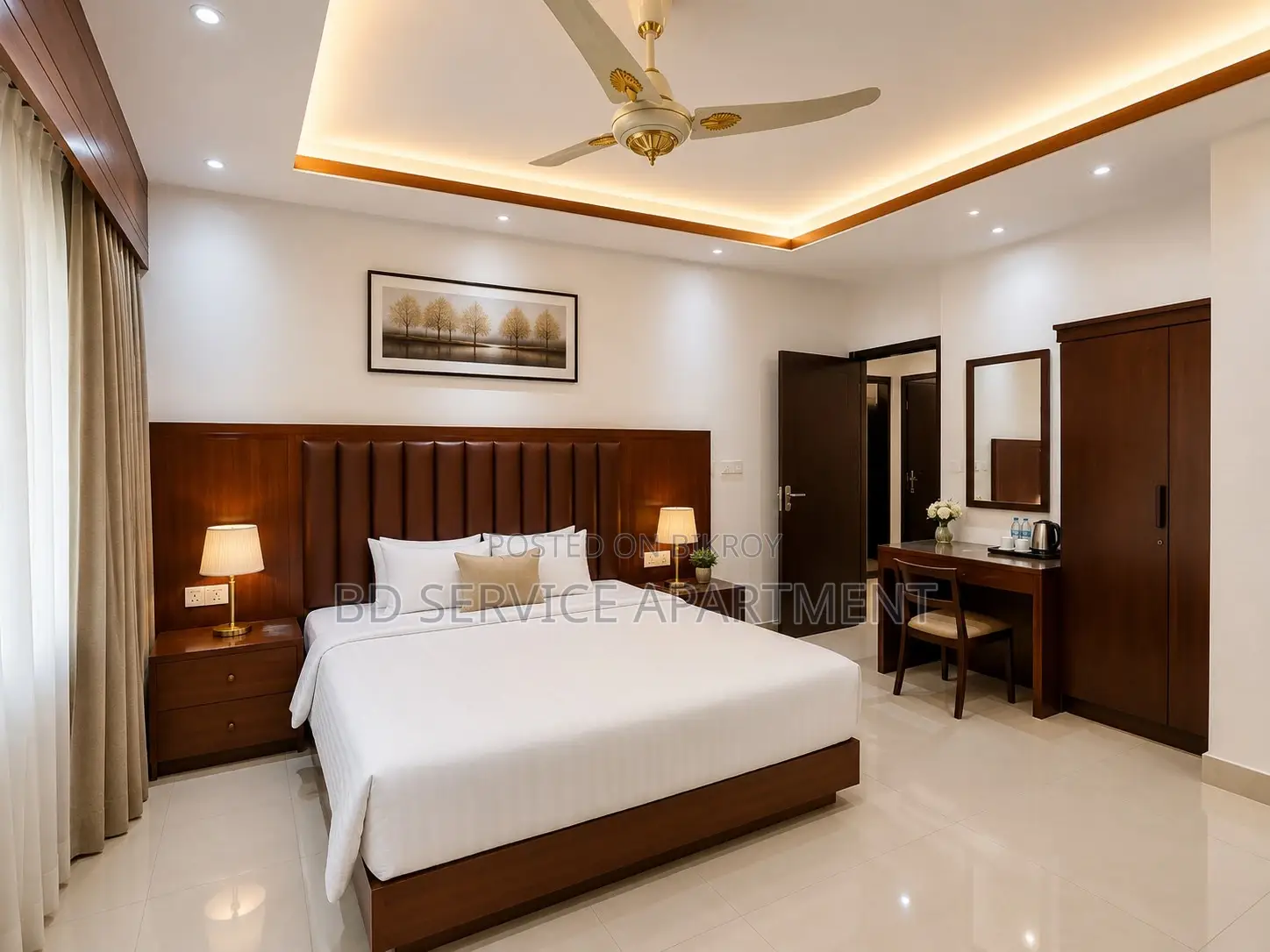 Furnished 3bdrm Apartment in Exclusive 3-Bedroom, Uttara for Rent