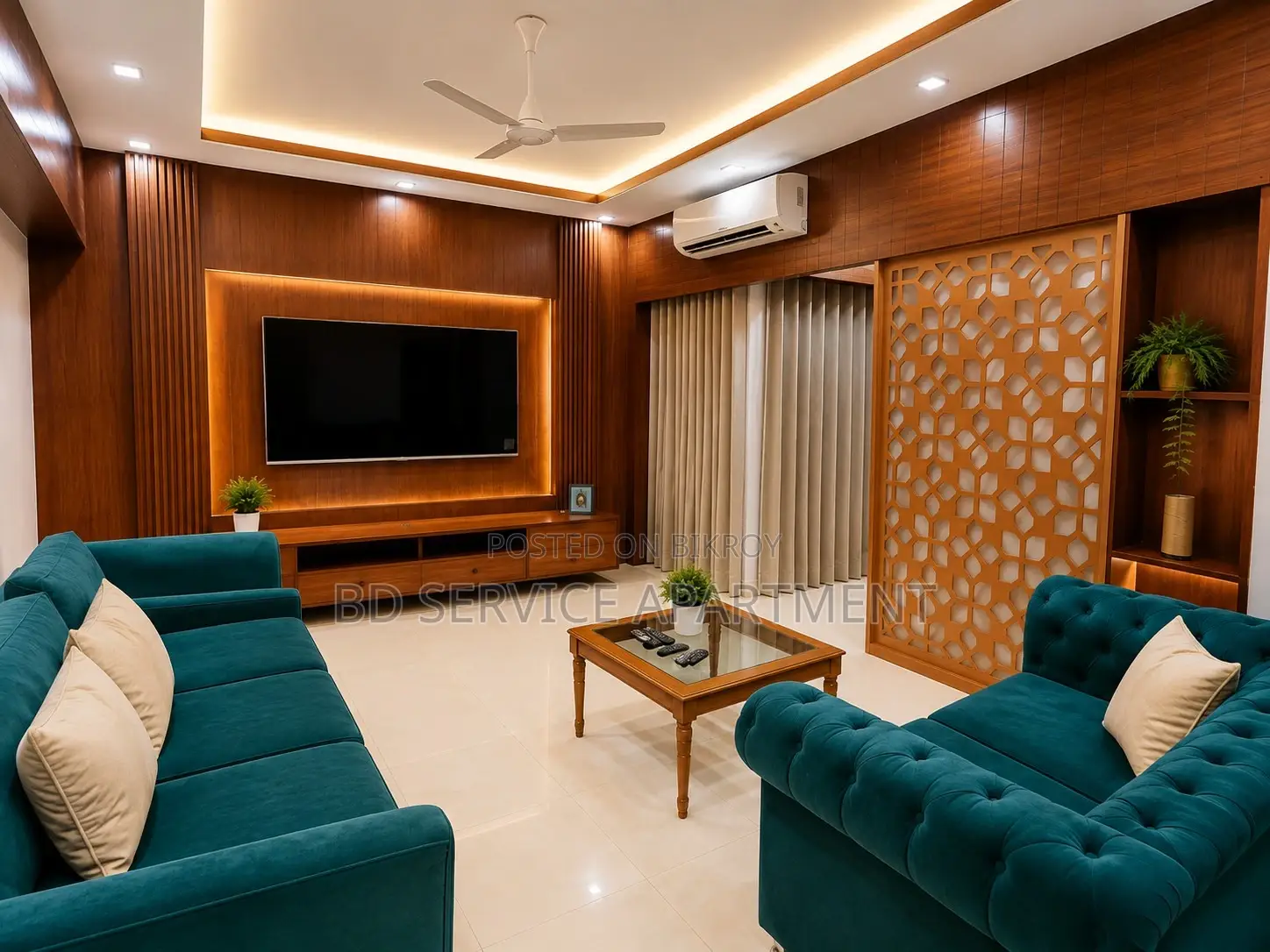 Furnished 3bdrm Apartment in Exclusive 3-Bedroom, Uttara for Rent