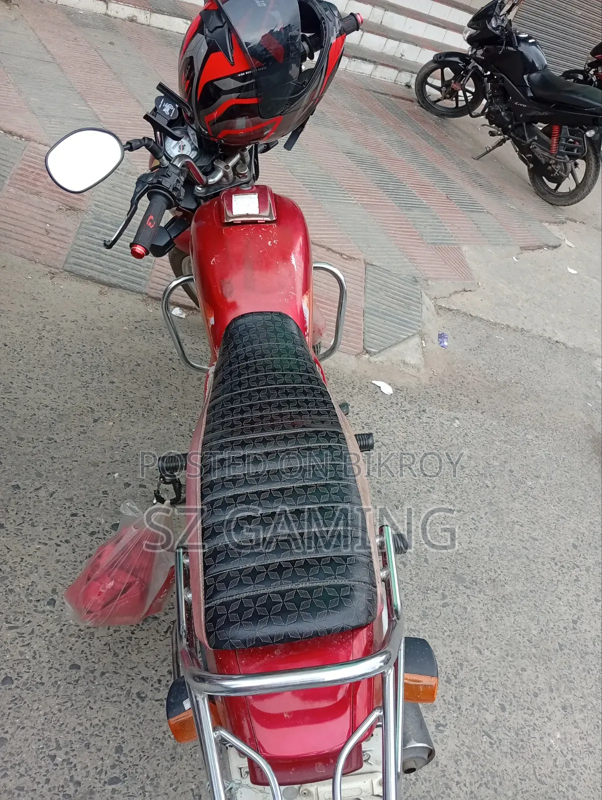 হিরো স্প্লেন্ডার প্লাস ২০১৫ লাল