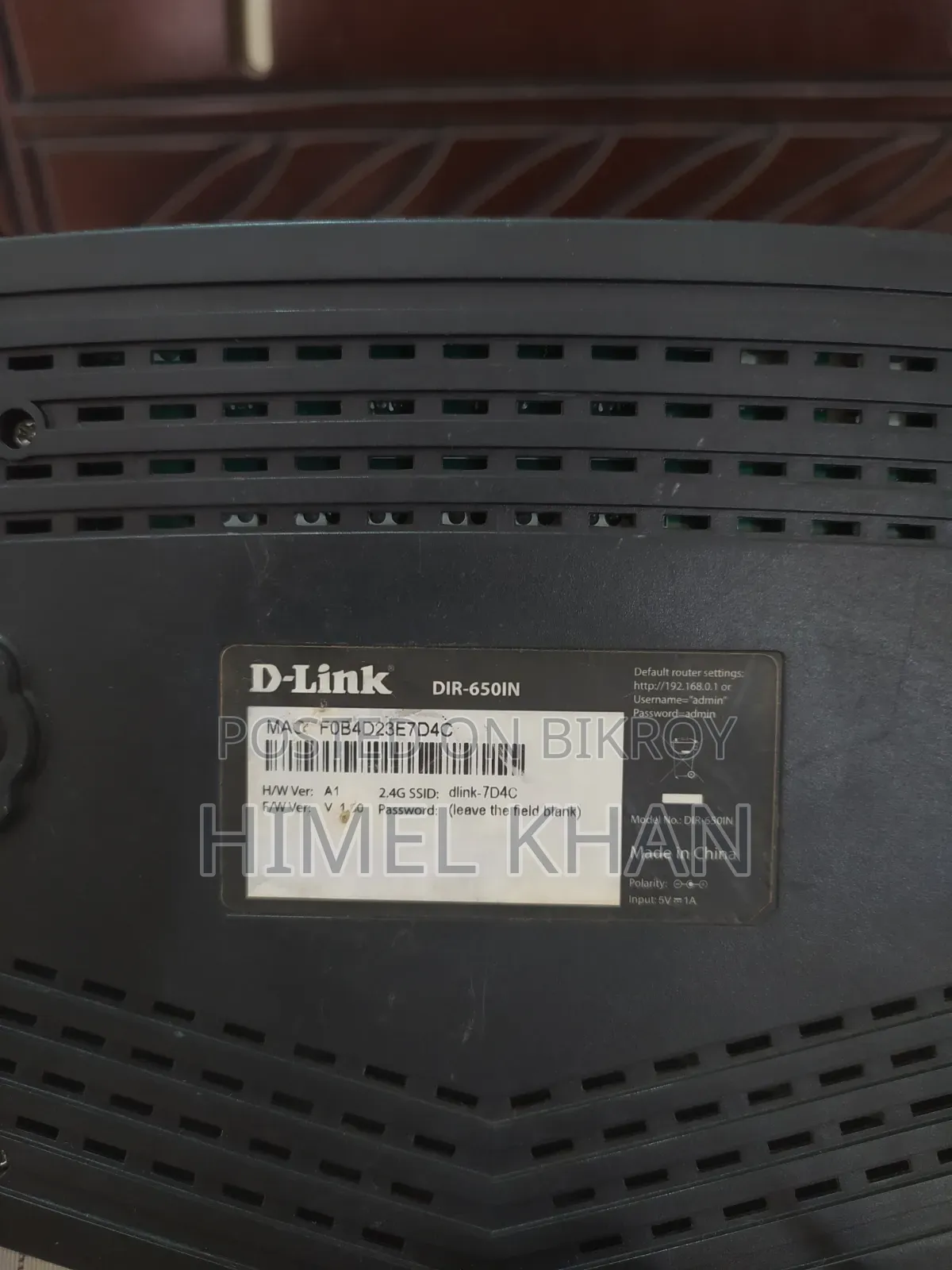 D-Link 300Mbps Wifi Router Full Fresh Running Conditions