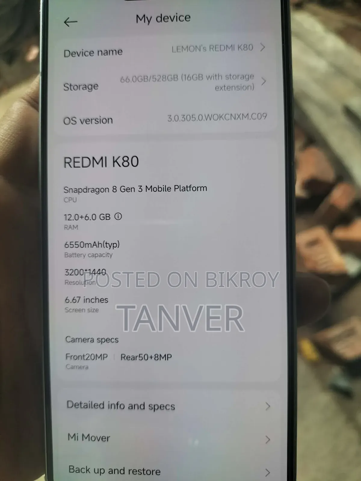 Xiaomi Redmi 256 GB White